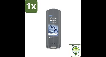 1 x Dove - Douchegel - Men+ Care Cool Fresh - Verfrissend en energiegevend - 400 ml - Douchegel - Dove - Men+Care - Cool Fresh - Verfrissend
