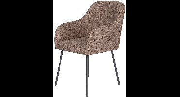 Puur - Joanne eetkamerstoel metaal - taupe