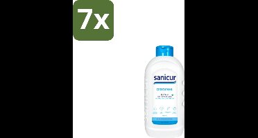 Sanicur – Bad & Douchegel – Original – 1000 ml - Bulkverpakking - 7 stuks