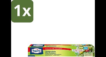 Toppits – Vershoudfolie – 32,5 cm × 20 m - 1 stuk