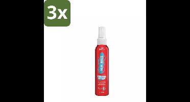 3 x Wella – New Wave Power Hold – Gelspray – 150 ml - Haarspray - Gel Spray - Krachtige Hold - Styling Spray - Haartypen