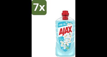 7 x Ajax – Allesreiniger – Jasmijn - 1000 ml - Allesreiniger - Jasmijngeur - Schoonmaken - Reinigen - Vet Verwijderen
