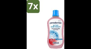 Parodontax - Mondwater - Extra Fresh Mint - 500ml x 7