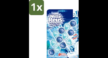 1 x Witte Reus - Kracht Actief Toiletblok - Oceaan - 3 Toiletblokken - Toiletblok Oceaan - Frisse Geur Toilet - Reinigend Toiletblok - Anti-kalk Toiletblok - Hygiëne Toilet