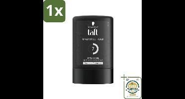 1 x Taft - Unlimited Hold 7 - Styling Gel - Onbegrensde hold - 300 ml- Unlimited Hold Gel - Waterbestendig Haar Gel - Hold Level 7/15 - Vegan Haar Gel - Sport Haar Gel
