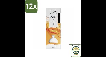 Therme - Orange Happiness - Geurstokjes - Langdurige Geur - Aromatisch - 150ml - Voordeelverpakking - 12 stuks - Sinaasappelgeur - Aromatische geur