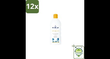 Melkmeisje – Bad & Douchecrème – Zonnebloem – 2000 ml - Voordeelverpakking - 12 stuks - Bad en douche crème - Zonnebloem en melk