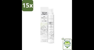 15 x Therme - Zen White Lotus - Interieurspray - Langdurige Geur - Aromatisch - 60ml - Grootverpakking - Interieurspray - Geur - Witte Lotus - Rust - Sereniteit