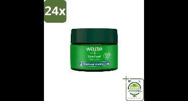 WELEDA - Nachtcrème voedend - Skin Food - 40 ml - Voordeelverpakking - 24 stuks - Voedende nachtcreme - Nachtcreme droge huid