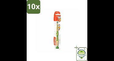 10 x Elmex - Tandenborstel - Leertandenborstel Zacht (0-3 jaar) - Peuterverzorging - 1 tandenborstel - Grootverpakking - Leertandenborstel - Tandenborstel Voor Baby - Tandenborstel Voor Peuter - Tandenpoetsen Baby - Mondhygiëne Baby