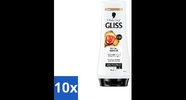 Gliss - Hair Repair - Conditioner voor Totaal Herstel - 200 ml - Bulkverpakking - 10 stuks