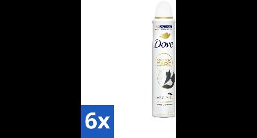 6 x Dove Deodorant Spray - Invisible Dry - 200 ml - Dove Deodorant - Antitranspirant - Onzichtbare Bescherming - 72 Uur Bescherming - Deodorant Spray