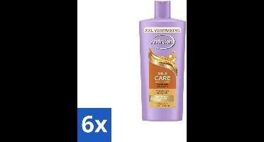 Andrélon – Shampoo – Oil & Care – 685 ml - Voordeelverpakking - 6 stuks