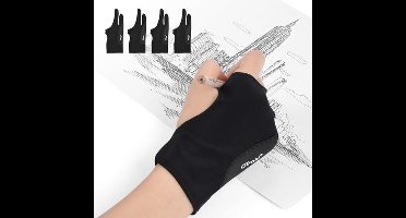 4-pack Artist Glove - Digitale Tekening Handschoenen voor iPad en Tablets