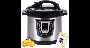 RVV® Multicooker - Multicookers - Zilver - 31cm x 35cm x 34cm