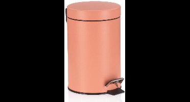 Kela - Monaco Prullenbak met Pedaal Peachy Pink 3 liter