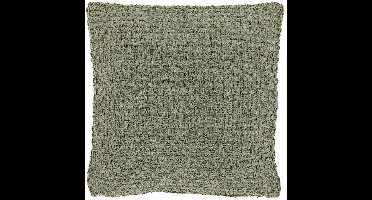 Unique Living Sierkussen Karli - Textiel - Groen - 45x45 cm (BxD) - Tea Green