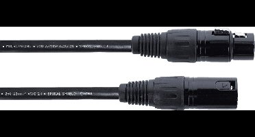 Cordial EM FM Elements Microfoonkabel – XLR mannelijk/vrouwelijk – Zwart