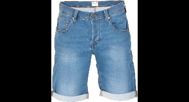 Mustang Heren Short Broeken Chicago Real X regular/straight Fit Blauw W 32 Volwassenen Korte Jeans Broek Bermuda
