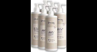 Derma Eco Bodylotion - 6 x 400 ml - Parfumvrij - Met Sheaboter en Vitamine E - AllergyCertified