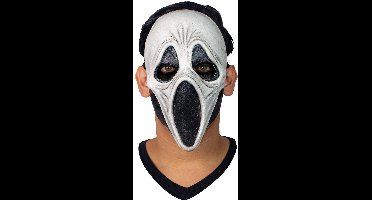 Partychimp Latex Masker Spook Eng Masker Halloween Masker voor bij Halloween Kostuum Volwassenen - Latex - One Size