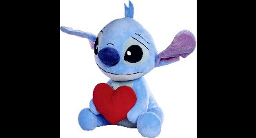 Disney - Lilo & Stitch - Stitch met hart - 50cm - Knuffel - Pluche