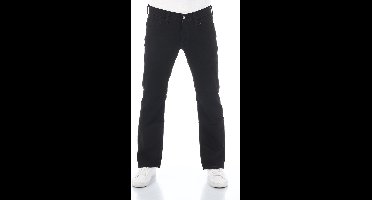 Mustang Heren Jeans Broeken Oregon Bootcut bootcut Fit Zwart Volwassenen Denim Jeansbroek
