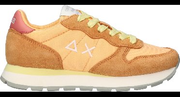 Sun68 Ally Solid Nylon Lage sneakers - Dames - Oranje - Maat 37
