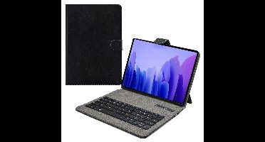 Mobilize Tablethoes geschikt voor Samsung Galaxy Tab A7 (2020) Hoes | Mobilize Premium Bluetooth QWERTY Bluetooth Toetsenbord Bookcase - Zwart