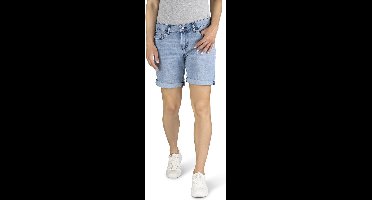 Mustang Dames Short Broeken Bermuda regular/straight Fit Blauw W 29 Volwassenen Korte Jeans Broek