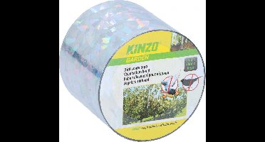 Kinzo Vogelschrikband 45 M X 5 Cm Kunststof Zilver