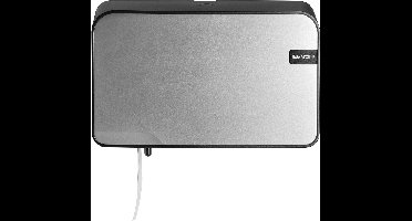 Quartz Silver compact en traditioneel Duo Toiletrolhouder (441092)