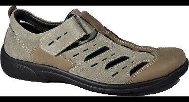 1235-17 H1/5 velourleder/nubuk spleetjes