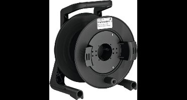 Schill-GT235.RM-Kabelhaspel-Kabeldrum-Cabledrum-Leeg-Kleur: Zwart-Onbreekbaar-Special Gummi