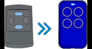 Hormann HSM4 (Alternatieve handzender)