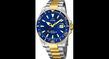 Jaguar Executive Horloge - Jaguar heren horloge - Bicolor - diameter 43.5 mm - roestvrij staal