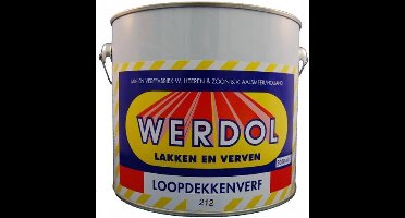 Werdol Loopdekkenverf - 2 liter  #213 2L