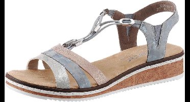 Rieker sandalen met riem Oudroze-37