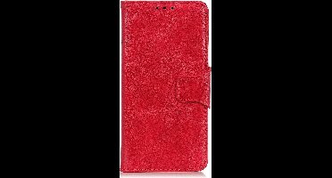 Shop4 - Samsung Galaxy S20 Ultra Hoesje - Wallet Case Cabello Rood