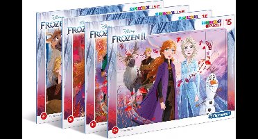 Clementoni Legpuzzel Frame Frozen Ii Gekko 15 Stukjes