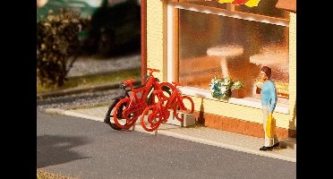 Faller - 8 Fietsen - modelbouwsets, hobbybouwspeelgoed voor kinderen, modelverf en accessoires