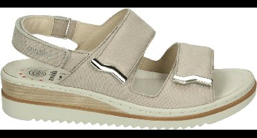 Mephisto DARCIE LIAM MOBILS - Volwassenen Platte sandalen - Kleur: Taupe - Maat: 40