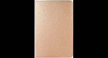 Nokia T20 hoes boek case - 360° draaibare Hoes Kunstleer Goud - Nokia T20 Hoesje - Nokia T20 Case