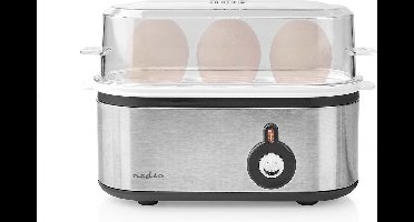 Nedis Eierkoker - Maatbeker - Aluminium / Zwart