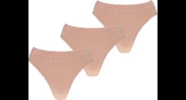 Apollo dames Basic Hip slip | Bamboo naadloos | MAAT S | 3-pack | nude