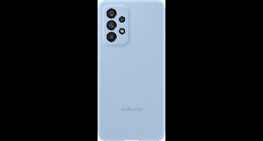 Samsung Siliconen Hoesje - Samsung Galaxy A53 - Blauw