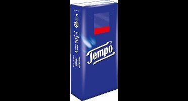 5x Tempo Regular Zakdoekjes 10 x 10 stuks