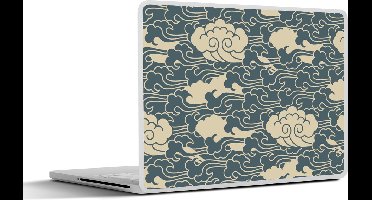 Laptop sticker - 12.3 inch - Design - Noors - Wolken - 30x22cm - Laptopstickers - Laptop skin - Cover