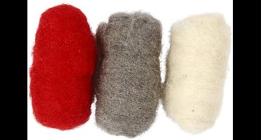 CC Creotime Gekaarde Wol Set 3x10gr Rustiek