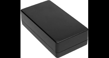 TRU COMPONENTS TC-7910804 TC-7910804 Universele behuizing 154 x 85 x 43 ABS Zwart 1 stuk(s)